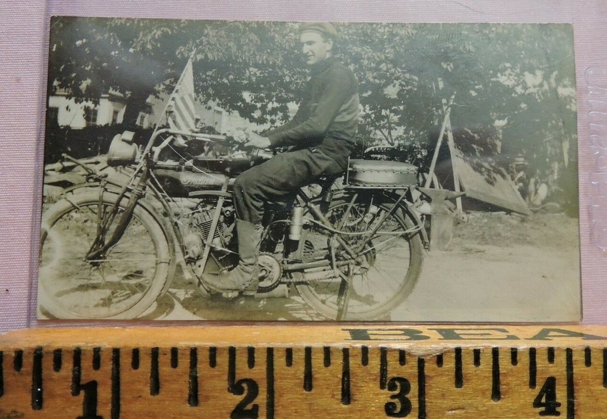 Original Great Indian Motorcycle Parade Photo