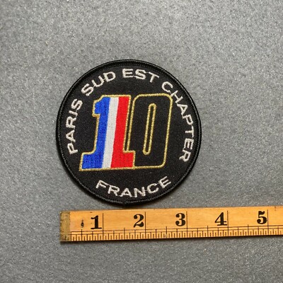 Paris Sud Est Chapter France 10 Patch Motorcycle Biker F7