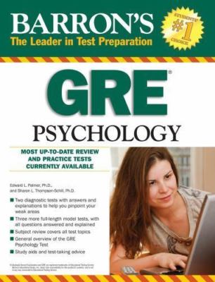 GRE Psychology (Barron's Test Prep) by Freberg, Laura