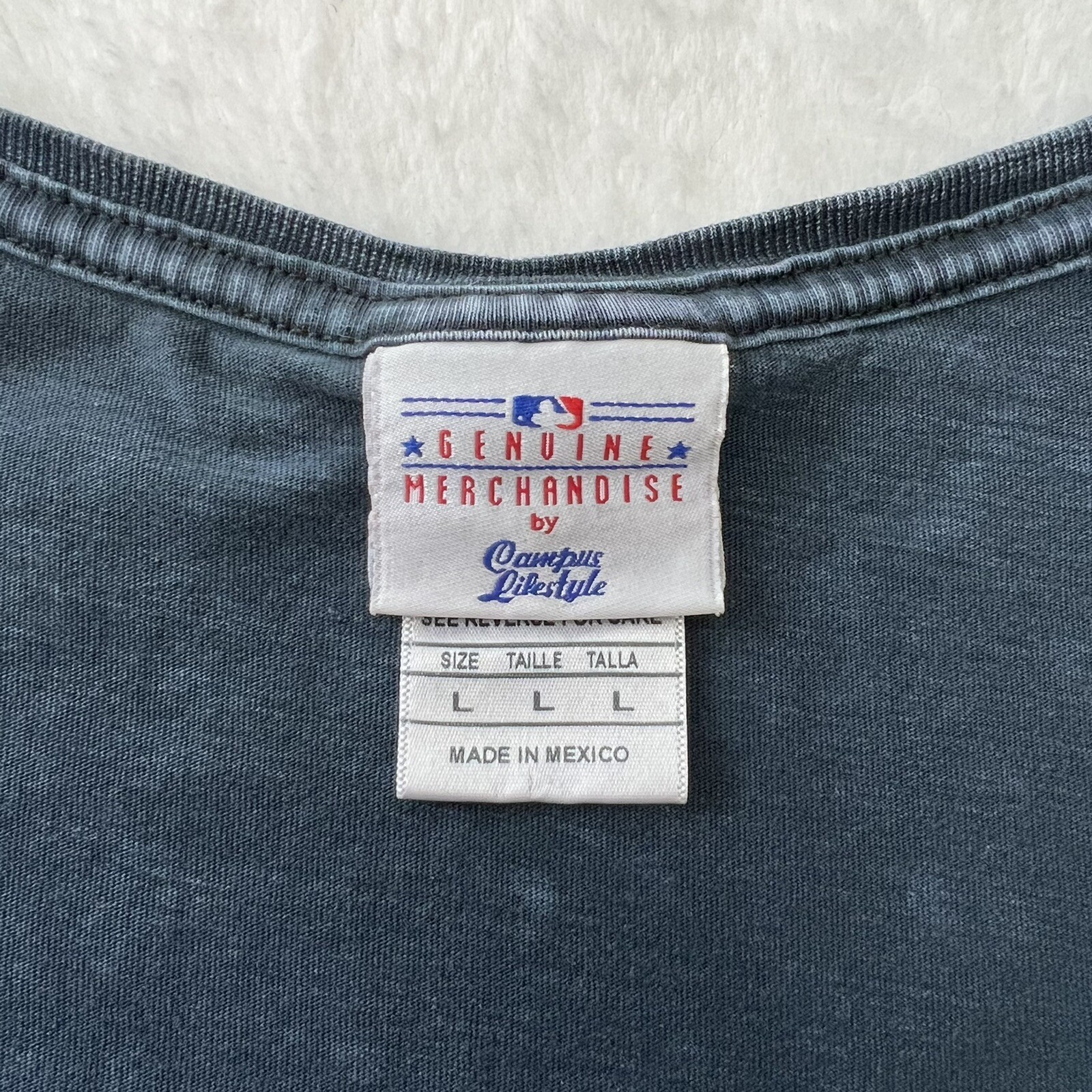 Genuine Merchandise Tampa Bay Rays Acid Wash Short Sl… Gem