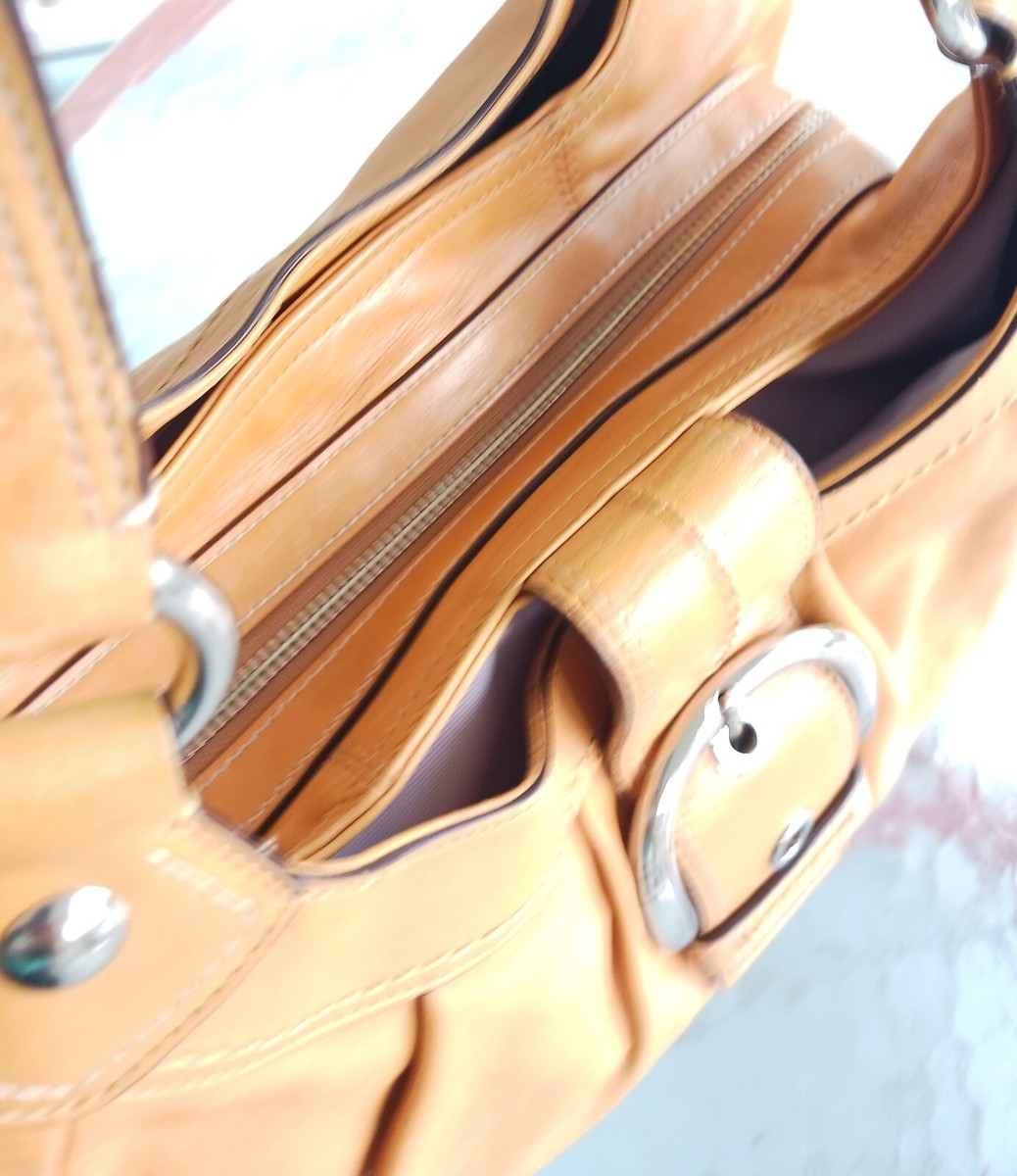 Coach F15075 MEDIUM Vintage British Tan Soho Leather