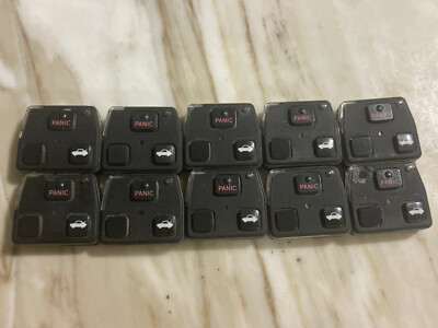 LOT OF 10 2000 2001 2002 2003 2004 LEXUS KEYLESS REMOTES TRANSMITTERS HYQ12BBT 
