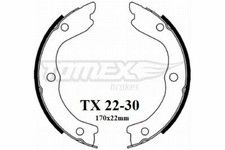 Tomex Bremsbackensatz Feststellbremse Handbremsbacken 170x22mm Nissan X-Trail