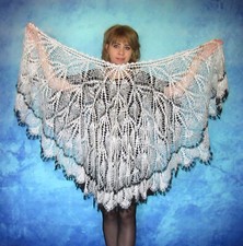 Tricot  Ziegenflaum  charpe Orenburger  charpe Pelerina Tricot  tole la Main