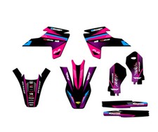 2019-2023 TC 65 SURGE Pink Senge Graphics Kit Compatible with Husqvarna