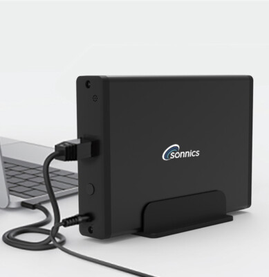 Sonnics 2TB Externe Festplatte USB 3.0 für Windows / MAC / XBOX ONE / PS4