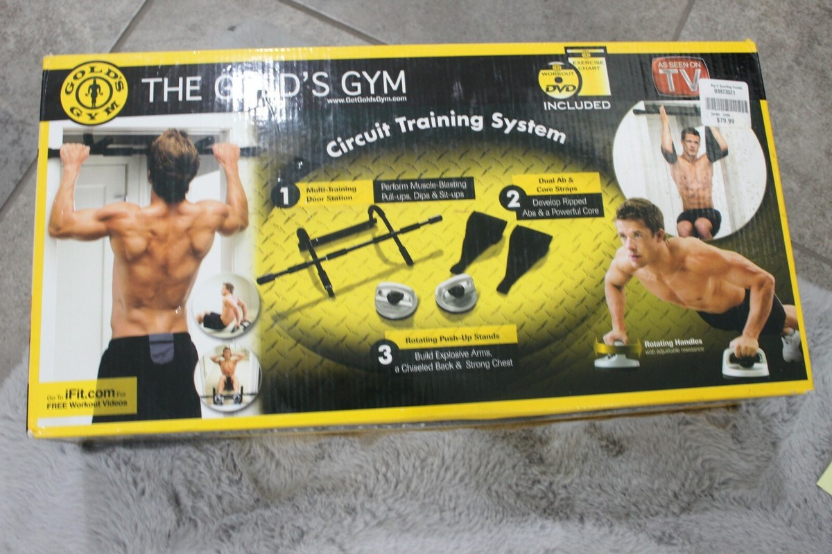 Golds Gym Circuit Training System 'As Seen On TV' New in Box