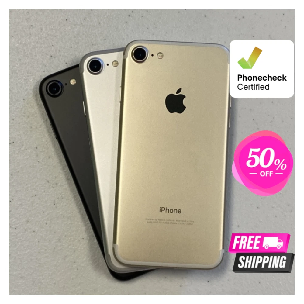 Apple iPhone 7 32GB SIMフリー ゴールド　used Restored Apple iPhone 7 32GB, Gold - GSM Unlocked (Refurbished