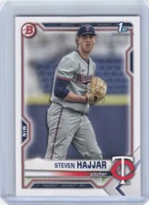 2021 Bowman Draft - #BD-161 Steven Hajjar (RC)