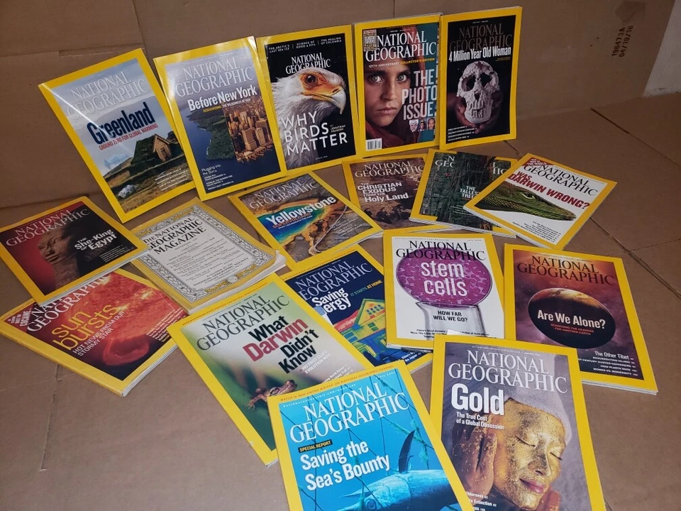 Lot of 5 National Geographic Magazine Year 1930s-2010s Random PICK No duplicates Foto 4 de 4