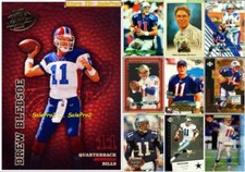 100++ DREW BLEDSOE SINGLES INSERT JERSEY AUTO PROMO RC LIMITED LOT YOU PICK LIST
