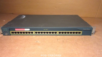 CISCO WS-C2950-24 2950 24x port 10/100 RJ-45 Managed Network Netzwerk Switch