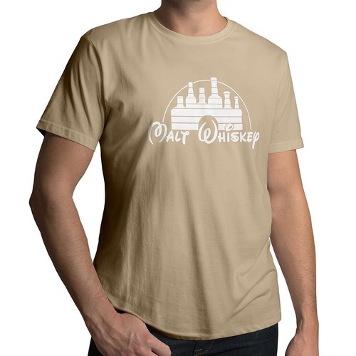 T-Shirt Malt Whiskey Walt Cartoon Parodie humorvoll Alkohol lustig grafisches T-Shirt - Bild 42 von 47