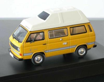 + VOLKSWAGEN VW T3 a Joker Modellauto bambusgelb 1:43 Premium Classixxs