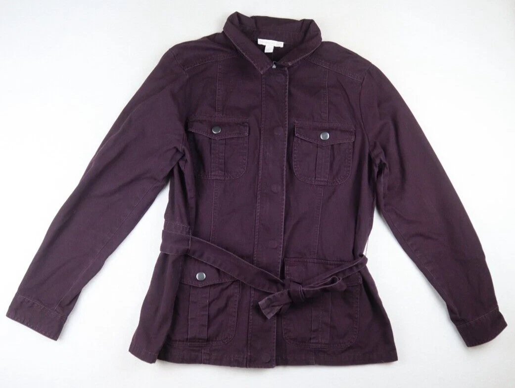 Dark purple jean jacket cheap