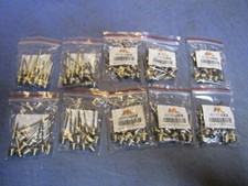 Lot of 100 Sports Ball Inflating Needle Pin Air Pump Soccer Basketball Football