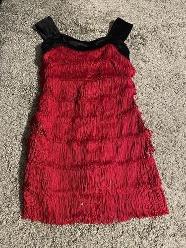Dance Girls Red Dress  Weissman Dance Costume