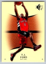 2007-08 SP Upper Deck Basketball T.J. Ford Toronto Raptors #72
