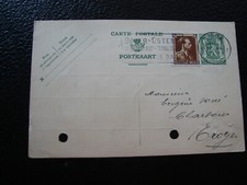 BELGIQUE - carte entier 1938 (CY80) 