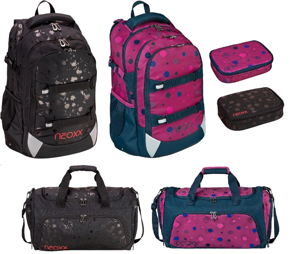 Undercover neoxx Schulrucksack,Schlamperbox,Sporttasch Auswahl Neu z.B. NXSD9601
