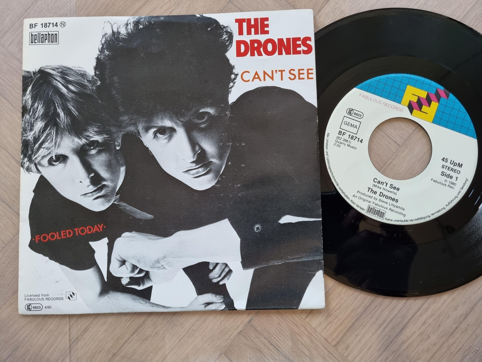 7"" Single The Drones - Can't see Vinyl Germany
