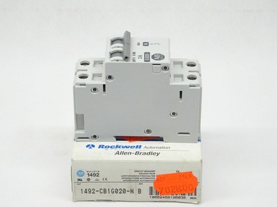 Allen Bradley 1492-CB1G020-N Ser. B Leistungsschutzschalter 1492CB1G020N NEU-OVP