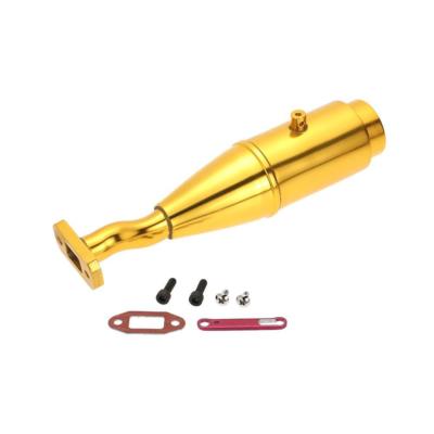 15005S Rakete Auspuffrohrschlauch für HPI Baja Nitro RC Upgrade Teile Gold