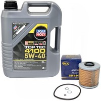 MotoröL Set 5W-40 5 Liter + ÖLfilter FüR BMW 3Er 318 Is Ti E30 E36 136 PS 140 PS