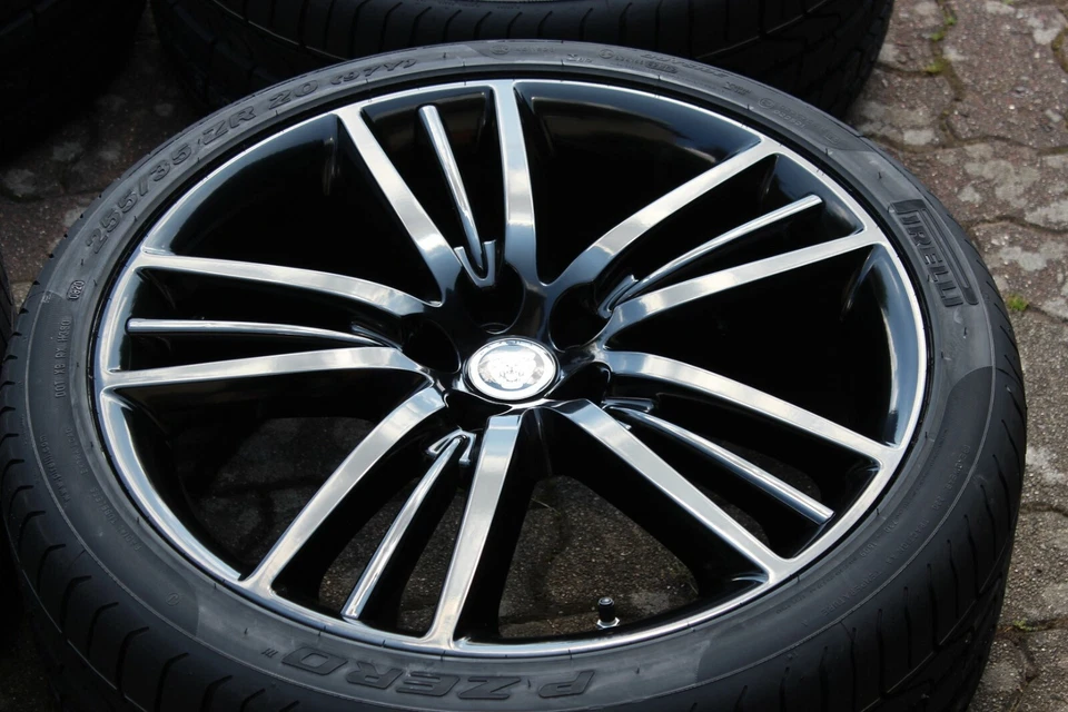 Original Jaguar XF Selena 20 Zoll Alufelgen Radsatz Sommerräder Pirelli 255/35  - Bild 3 von 4
