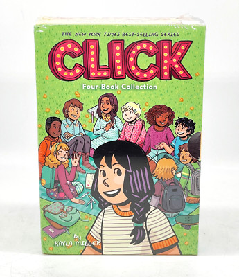 Click 4 Book Boxed Set 4 Graphic Novels Kayla Miller