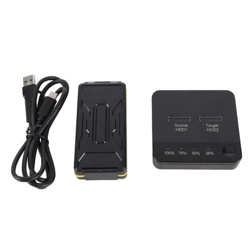 M.2 Duplicator M.2 SATA SSD Docking Station Easy Offline Clone Dual Bay 1Gbps - 第 7/17 張圖片