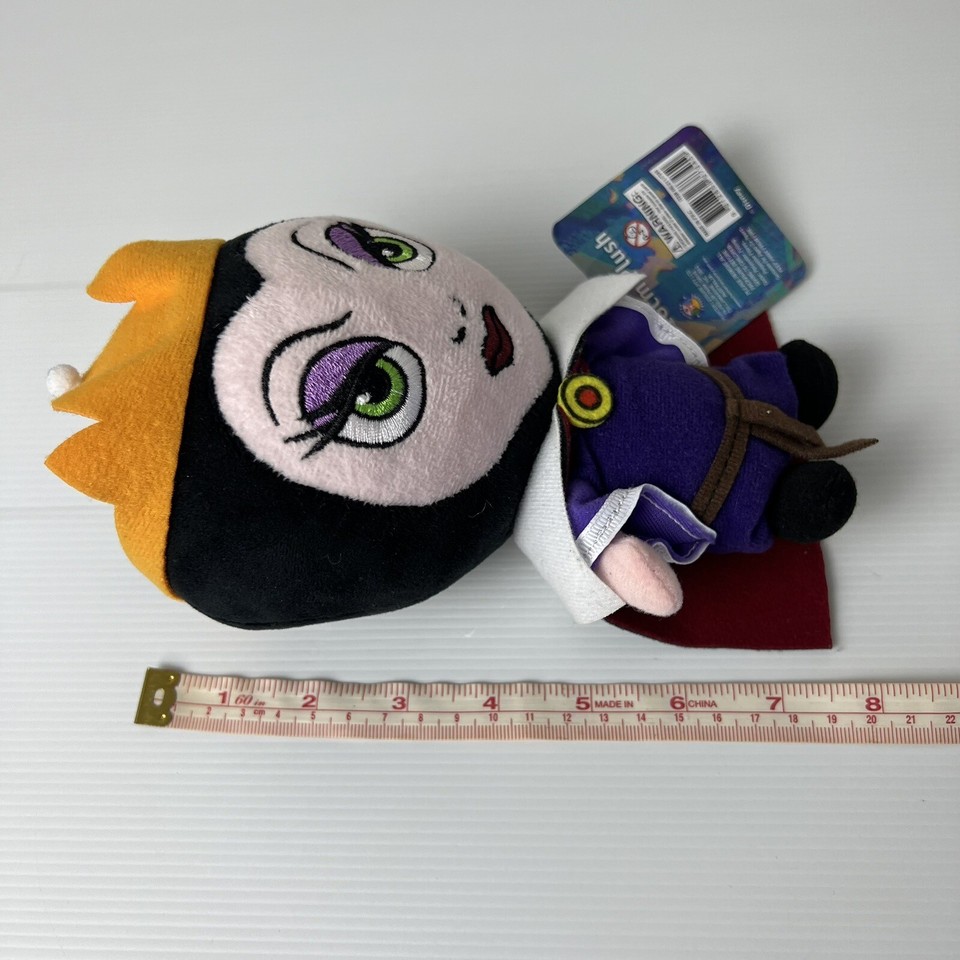Disney Villains Evil Queen Grimhilde Plush Doll 18cm Snow White New