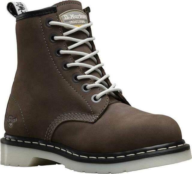Martens Work Maple Steel Toe 7-Eye Boot Grey