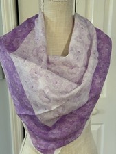 Tres-elli Purple & White Floral Polka Dot 30