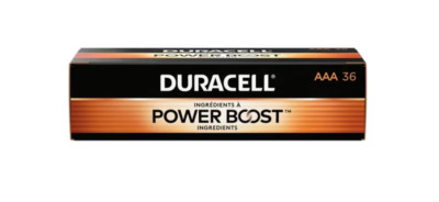 Duracell Coppertop AAA Alkaline Batteries MN2400BKD (Pack of 36)