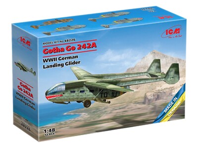 航空機・ヘリコプター Gotha Go 242A WWII German Landing Glider ICM 48226 WWII German Landing Glider Gotha Go 242A 1/48 | eBay