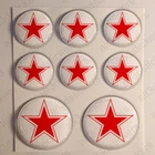 Russia Air Force Stickers Roundel Cockade 3D Adhesive Flag Resin Domed