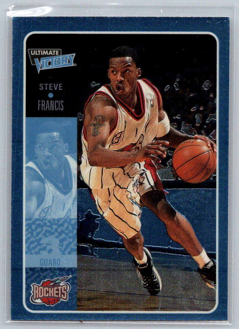 2000-01 Upper Deck Ultimate Victory #19 Steve Francis Houston Rockets Card