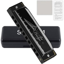 Blues Harmonica Key of C for Adults Beginner Professional Musicians Students 10