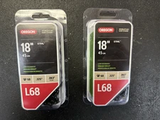 Oregon L68 Chainsaw Chain for 18 in. Bar Fits Several Stihl models LOT OF 2