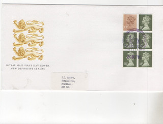 1986 NEW DEFINITIVE BOOKLET BRIGHTON H/S FDC FROM COLLECTION P52
