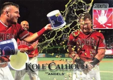 2019 Stadium Club #89 Kole Calhoun Los Angeles Angels Baseball