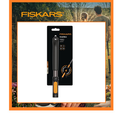 Fiskars OneClick S Handgriff Länge 292mm für Rechts- /Linkshänder + Aufhängeloch