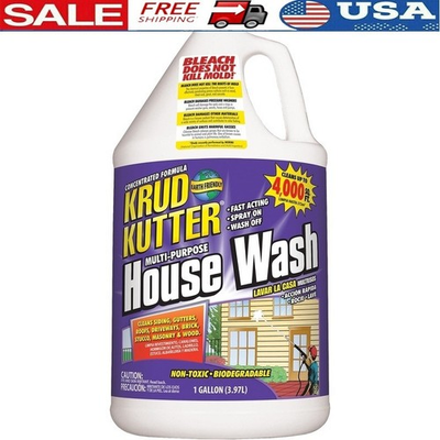 #ad Multi Purpose House Wash Cleaner Bio Safe Siding Roof Gutters Concrete Wood New $21.94