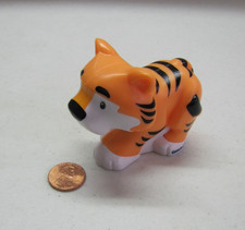 New Fisher Price Little People Orange Striped Tiger Safari Share  Care Zoo 2