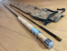 Old Orvis Graphite Limestone 8'6" #6 Fly Rod Fishing 4981