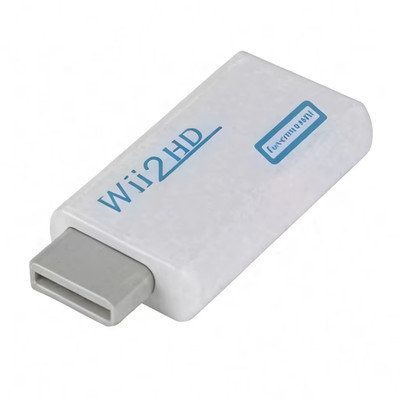 Wii to HDMI Converter with 3.5Mm Audio - Digital Adapter for Hdtv/Monitor, 480P 