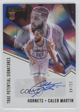 2020-21 Panini Recon True Potential Signatures Blue 33/49 Caleb Martin Auto 0c9f