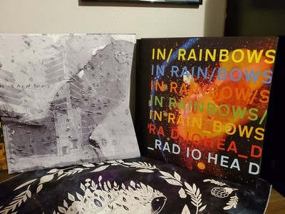 RARE Radiohead In Rainbows Vinyl Discbox Box Set, 2 LP, 2 CD, Booklet