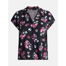 Disney Nightmare Before Christmas Women's Valentine's Day Shorty Pajama Set,
